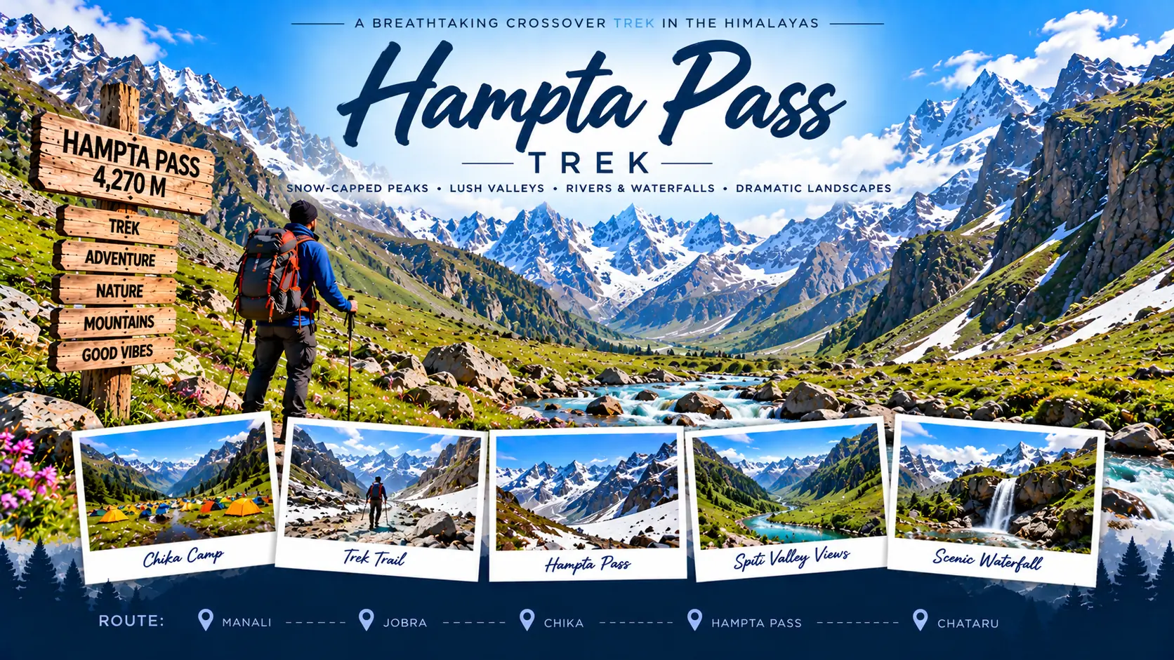 Hampta Pass Trek
