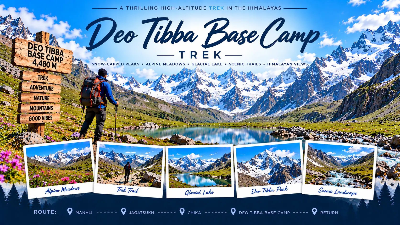 Deo Tibba Base Camp Trek