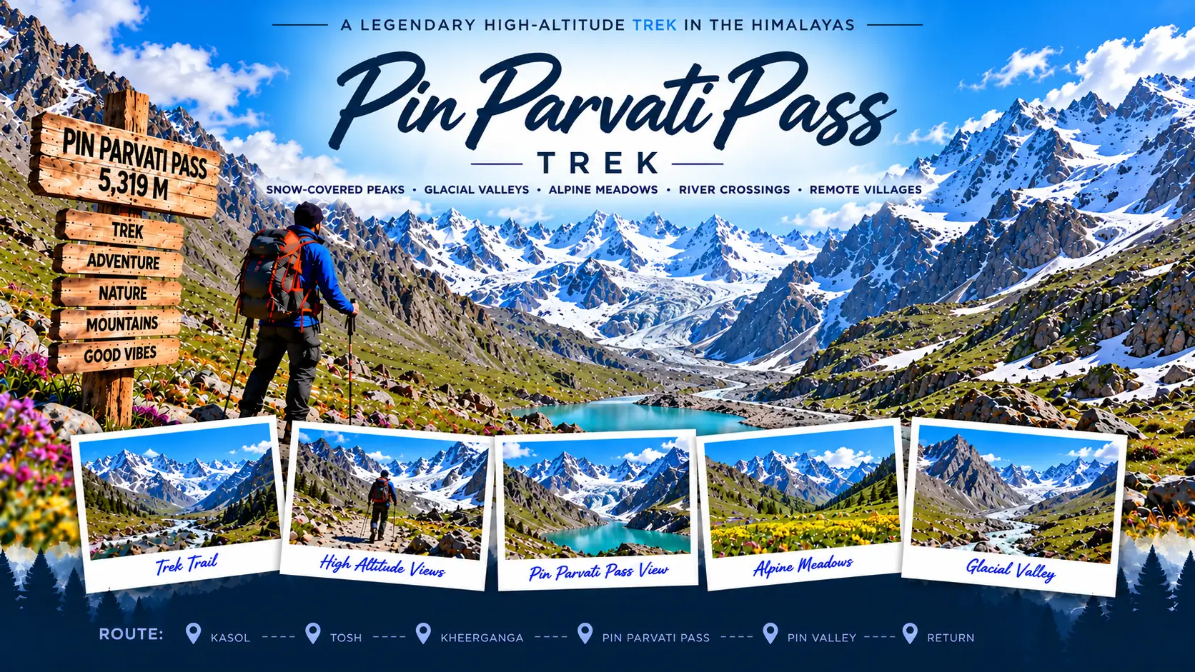Pin Parvati Pass Trek