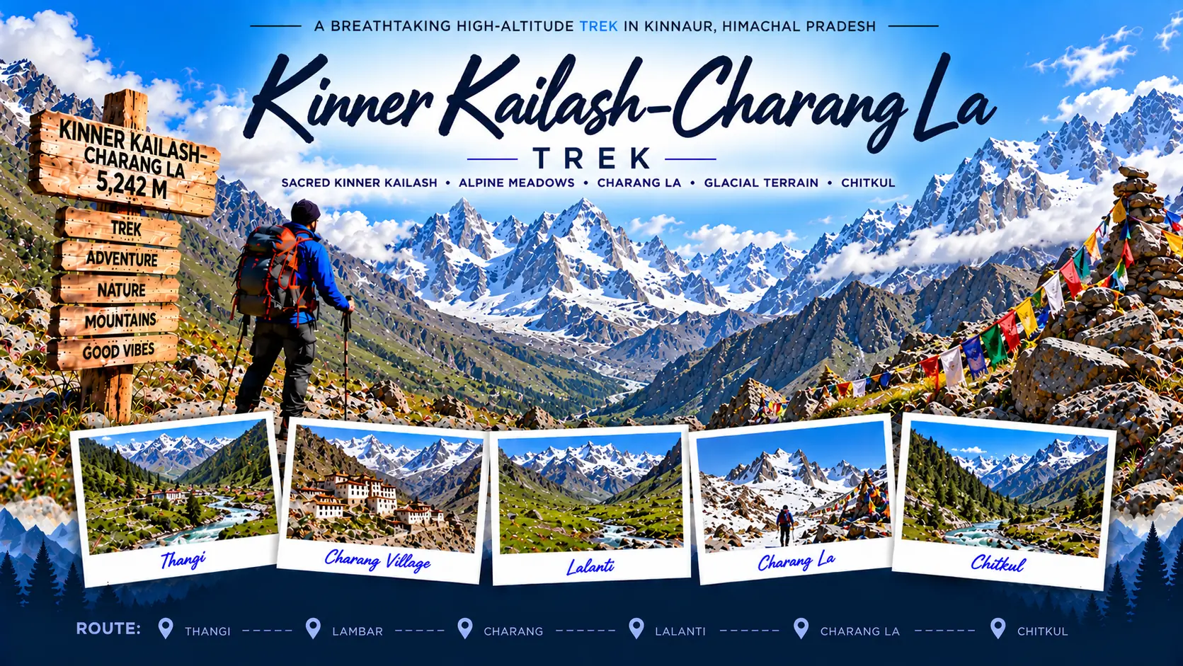 Kinnaur Kailash Charang La Trek