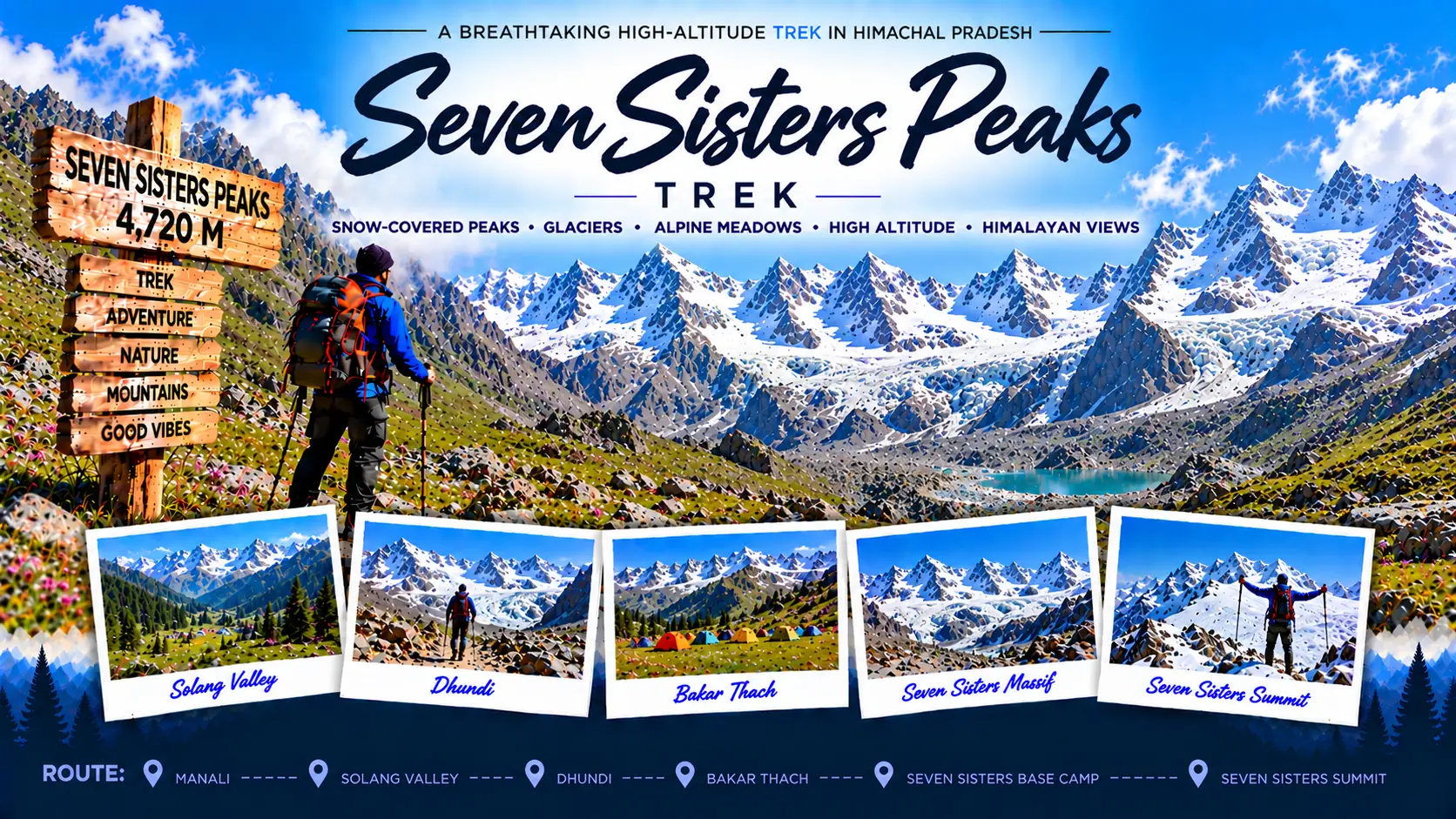 Seven Sisters Peaks Trek