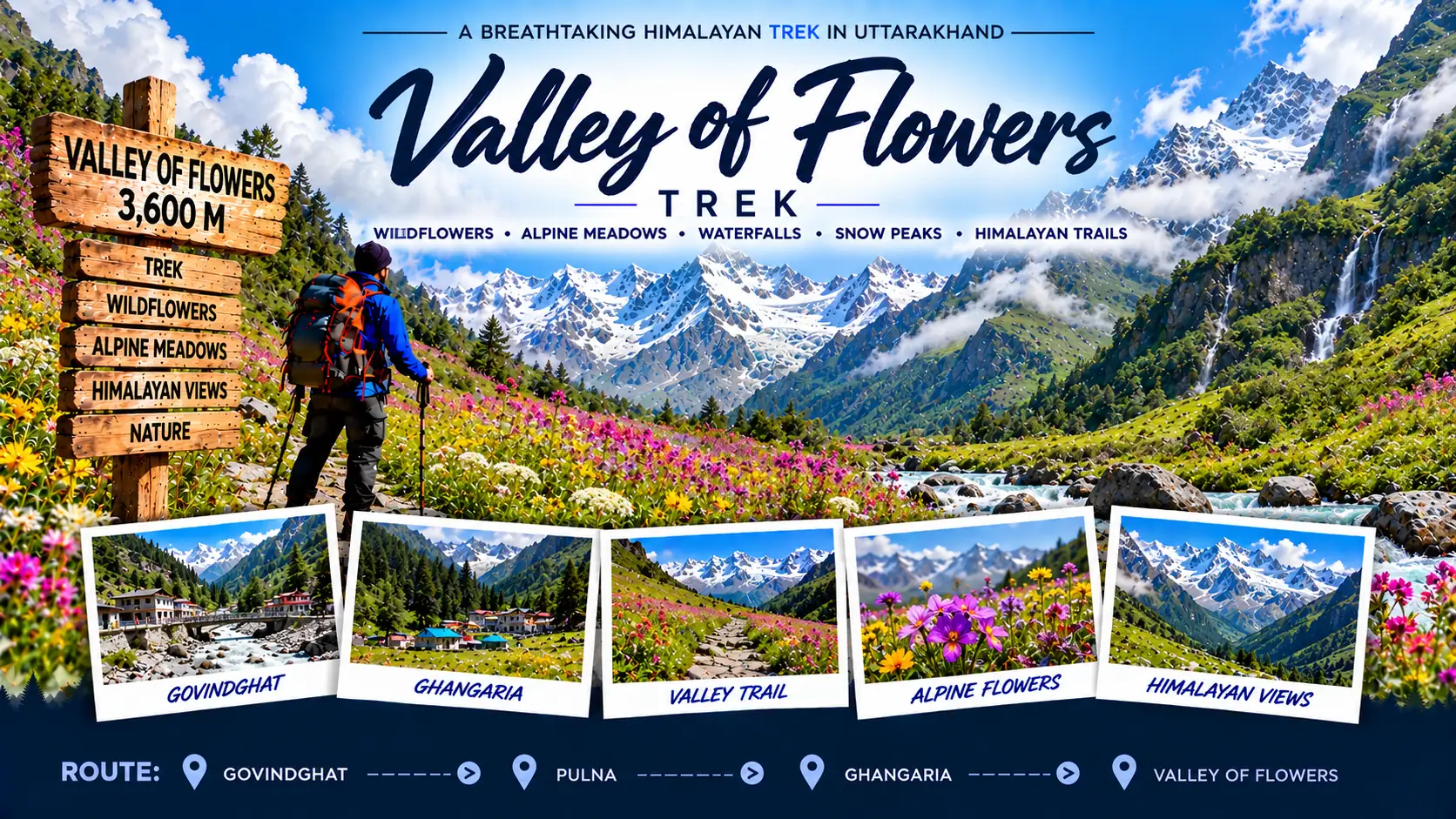 Valley of Flowers Trek