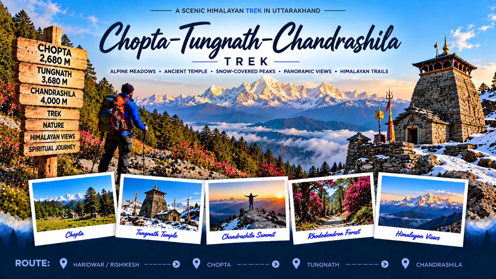 Chopta Tungnath Chandrashila Trek