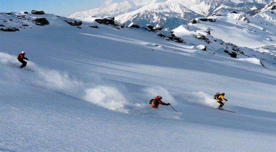 Skiing in Kufri