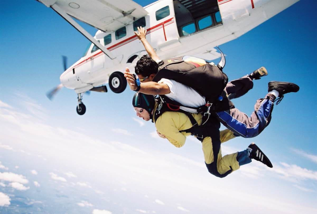 Skydiving in Dhana, Madhya Pradesh