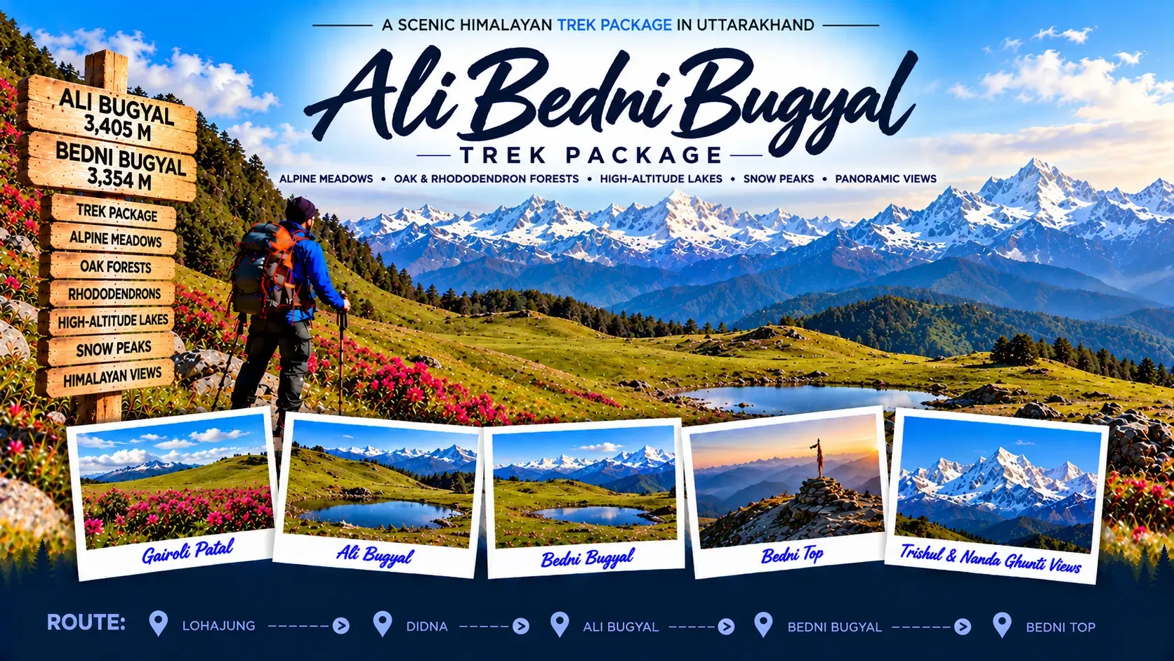 Ali Bedni Bugyal Trek Package
