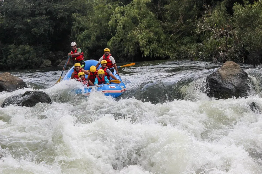 River Rafting in Barapole River