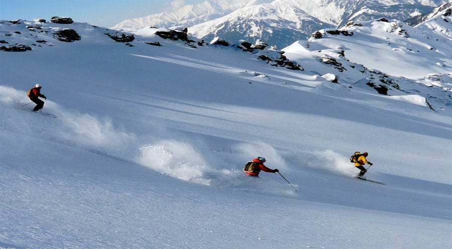 Skiing in Kufri