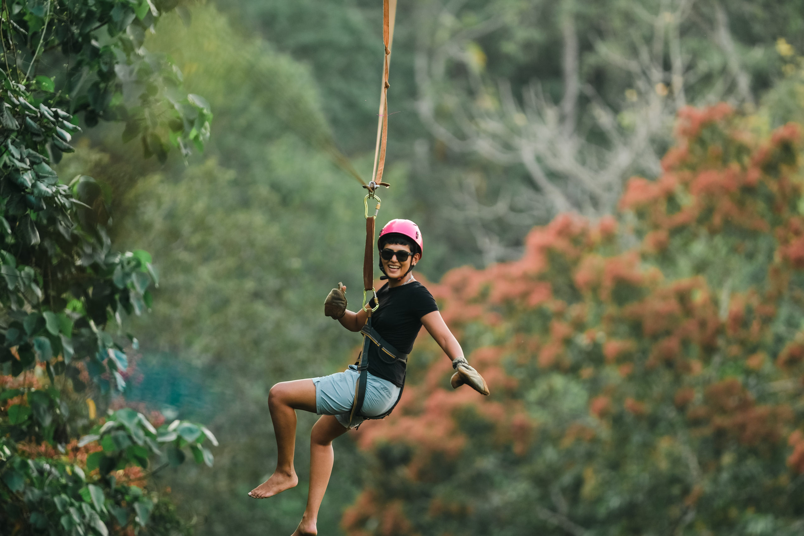 Zip Line ride in Goa