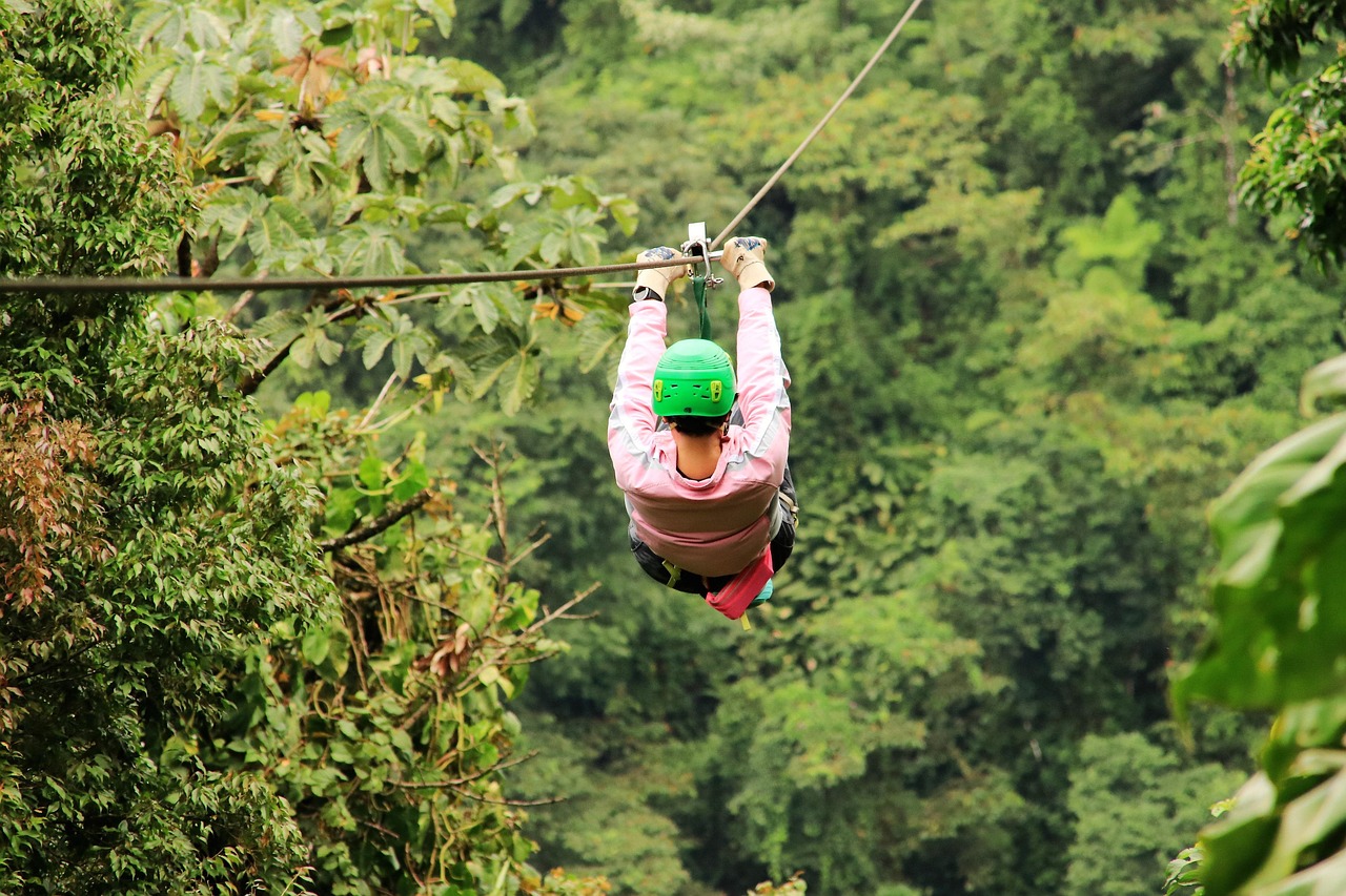 Zip Line ride in Darjeeling
