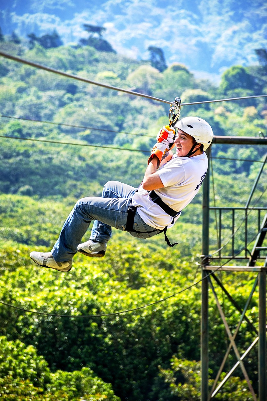 Zip Line ride in Munnar