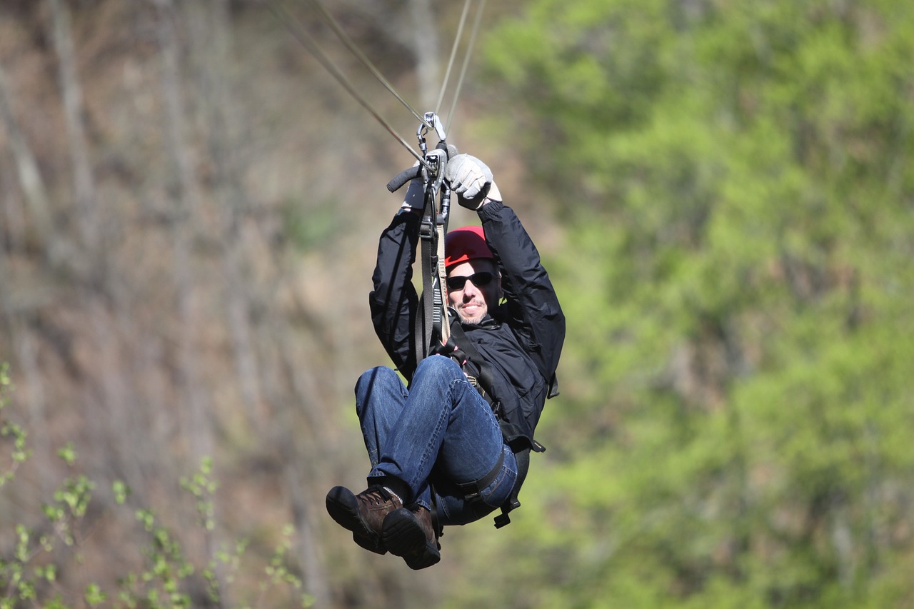 Zip Line ride in Rishikesh