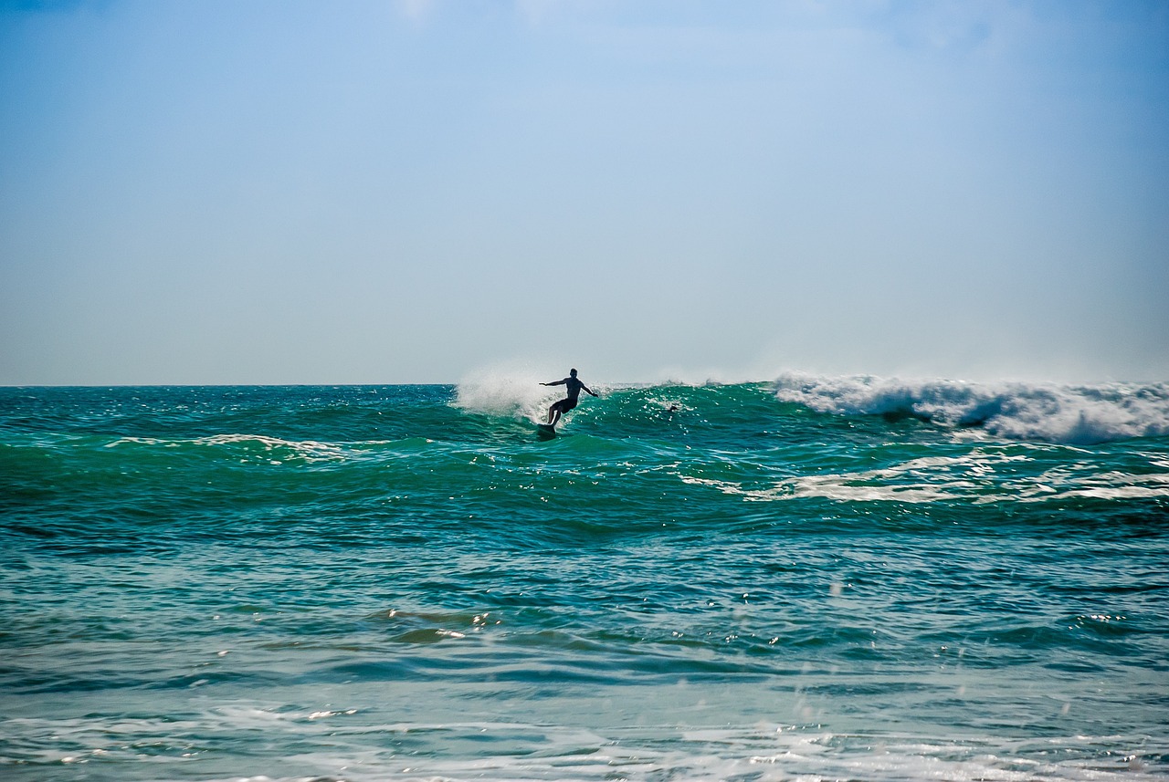 Surfing in Goa