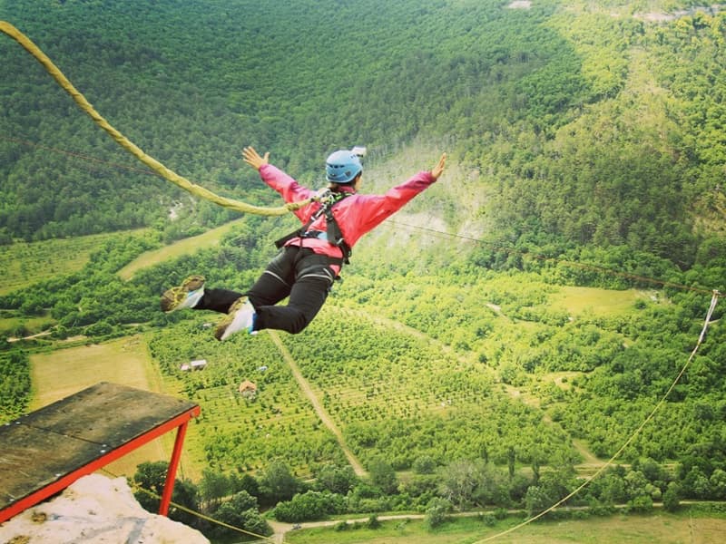 Bungee Jumping in Udaipur