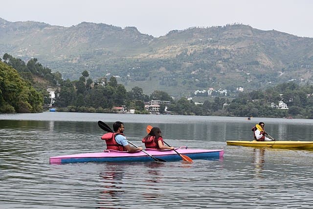Kayaking in Nainital