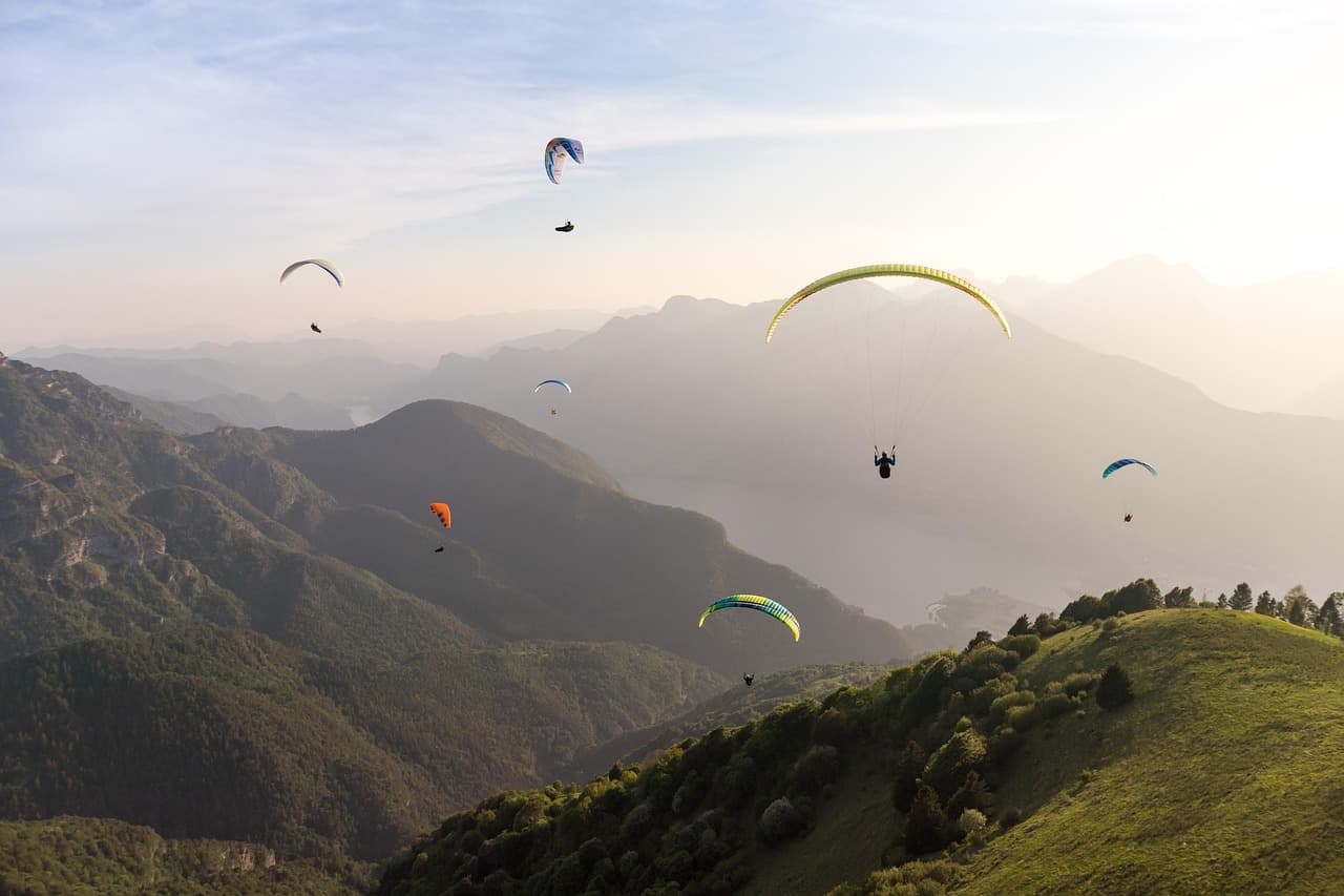 Paragliding in Gangtok