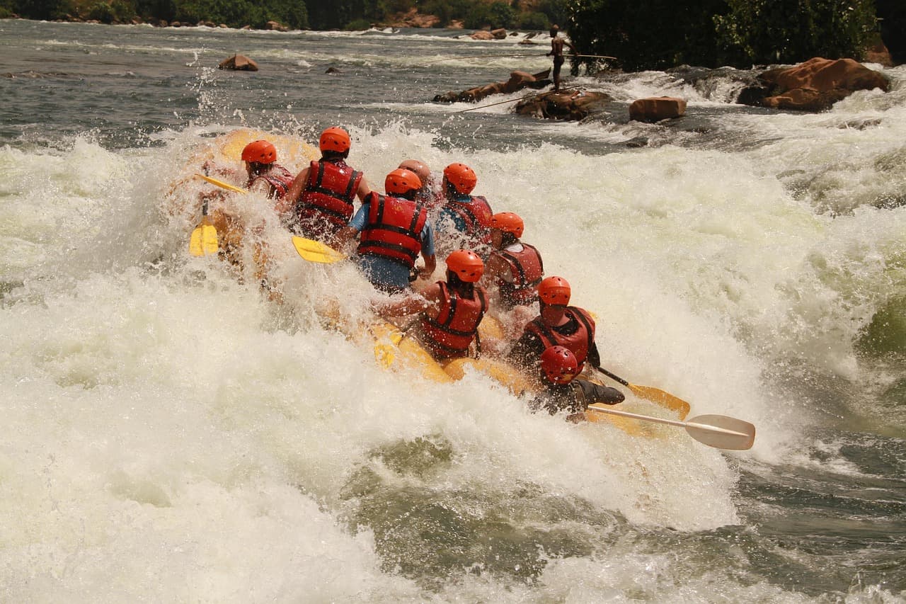 River Rafting in Barapole River