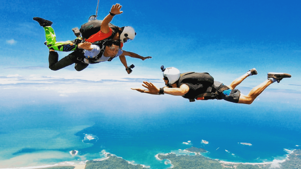 Skydiving in Pondicherry