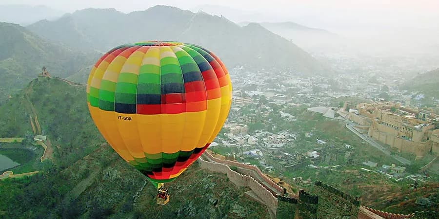 Hot Air Balloon Ride in Jaipur
